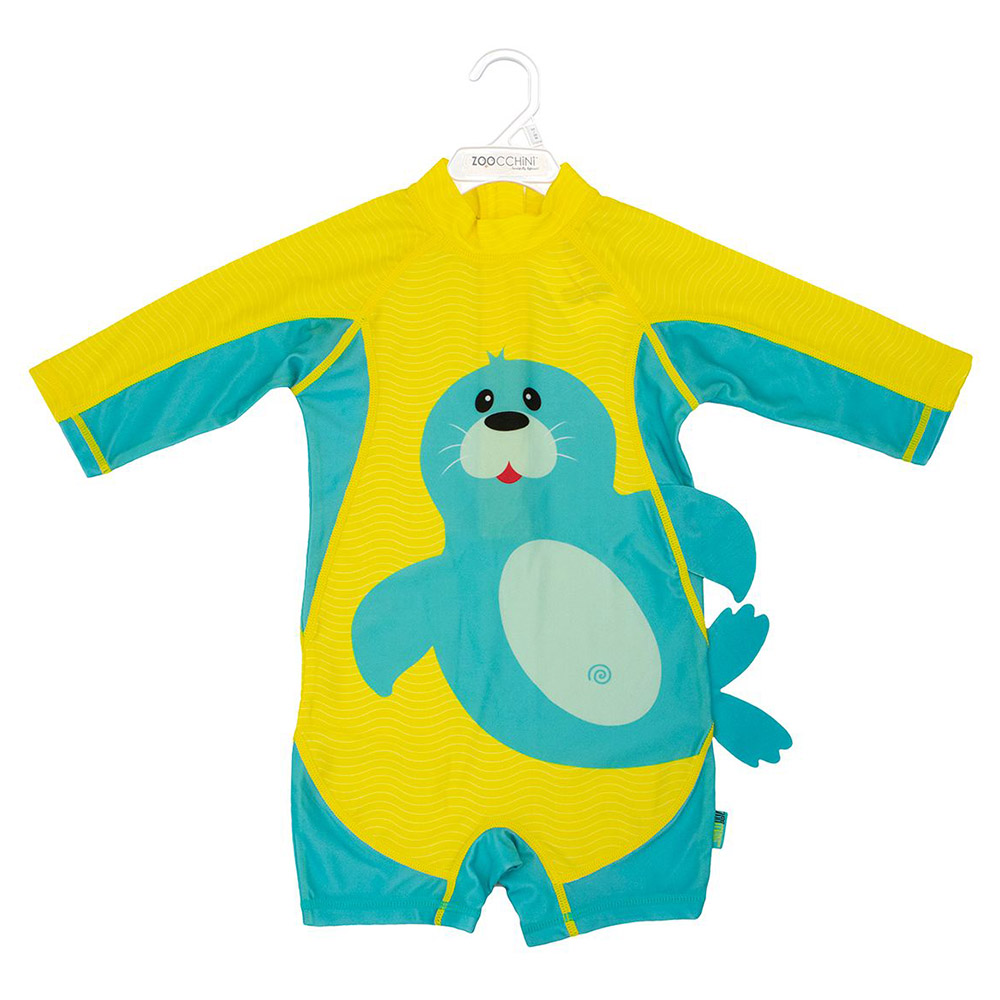Zoocchini Seal One Piece Surf Suit - UPF 50+