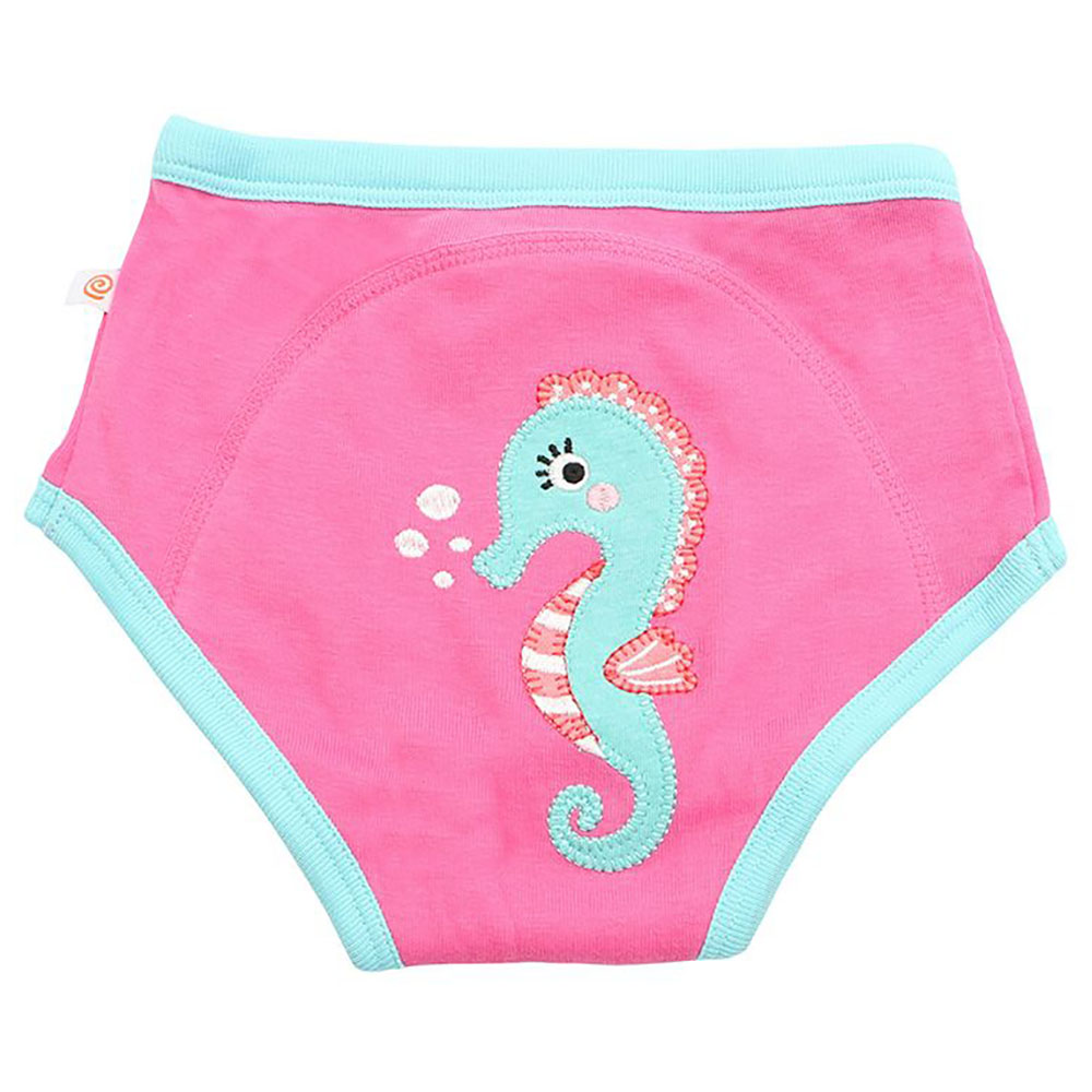 Zoocchini - Toddler Organic Potty Training Pants - Ocean Gals - Pack of 3_2-3 yrs