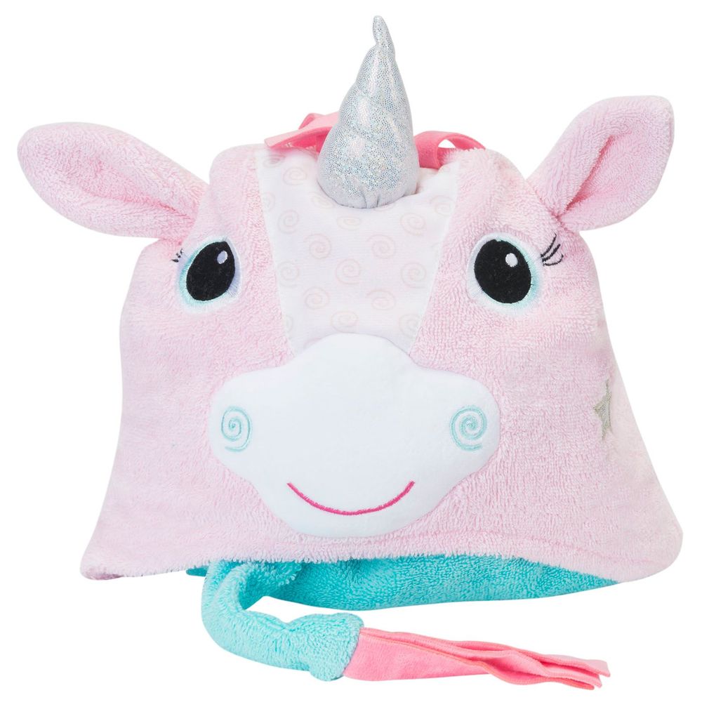Zoocchini - Hooded Towel - Allie the Alicorn - Pink