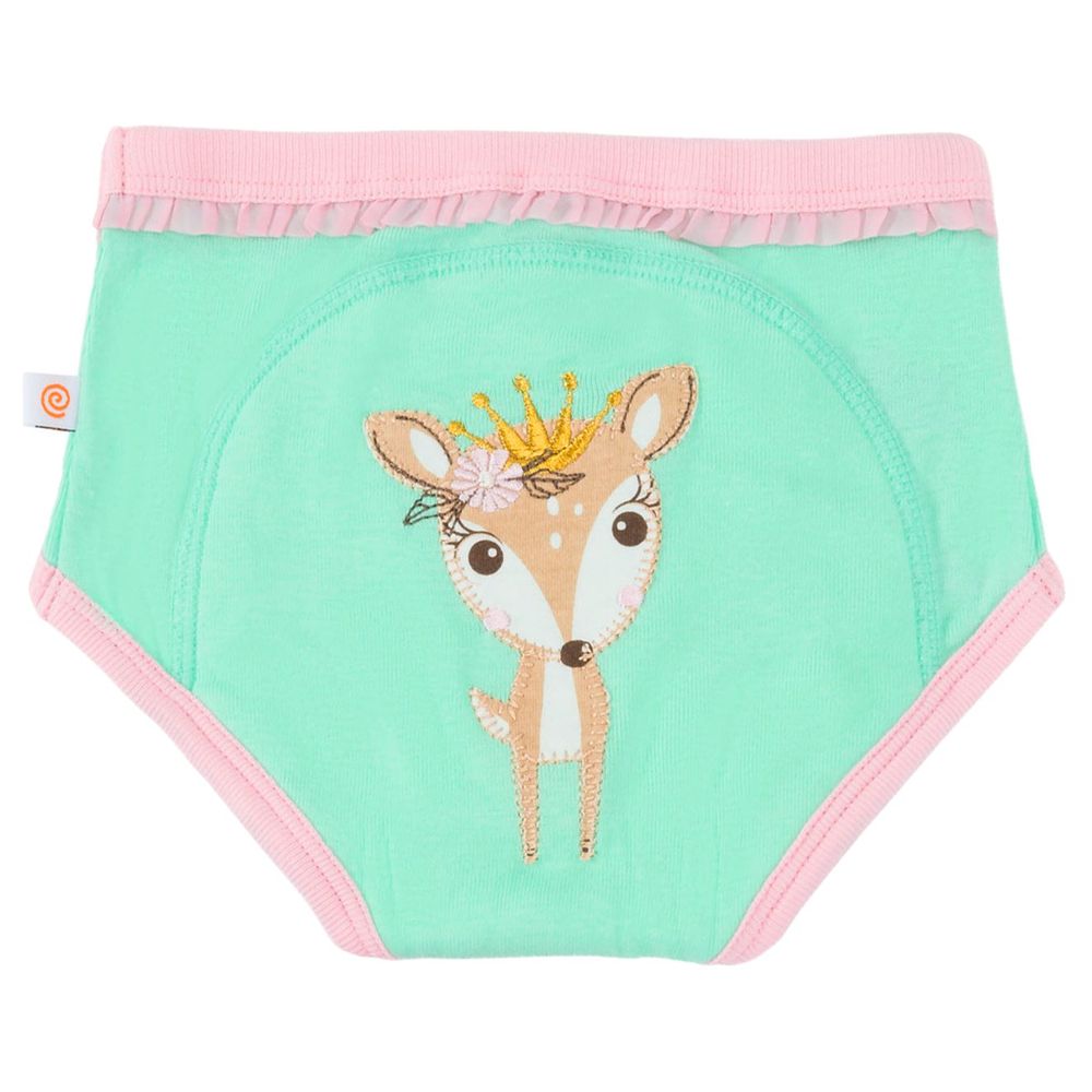 Zoocchini - Toddler Organic Potty Training Pants - Woodland Princesses - Pack of 3