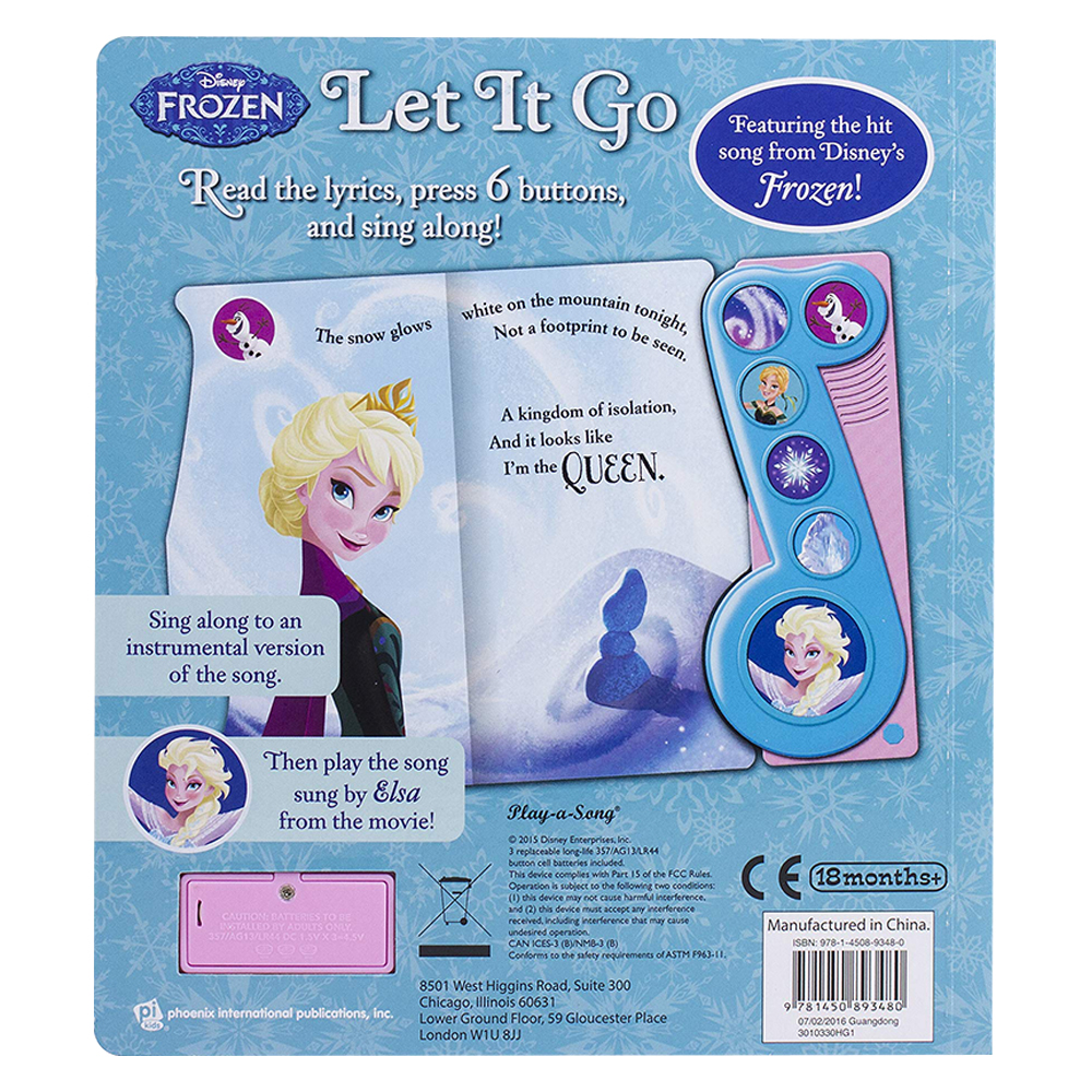 Disney Frozen - Let It Go Sound Book