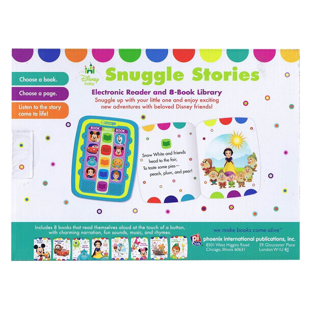Snuggle Stories Electronic Reader & 8-Book Library