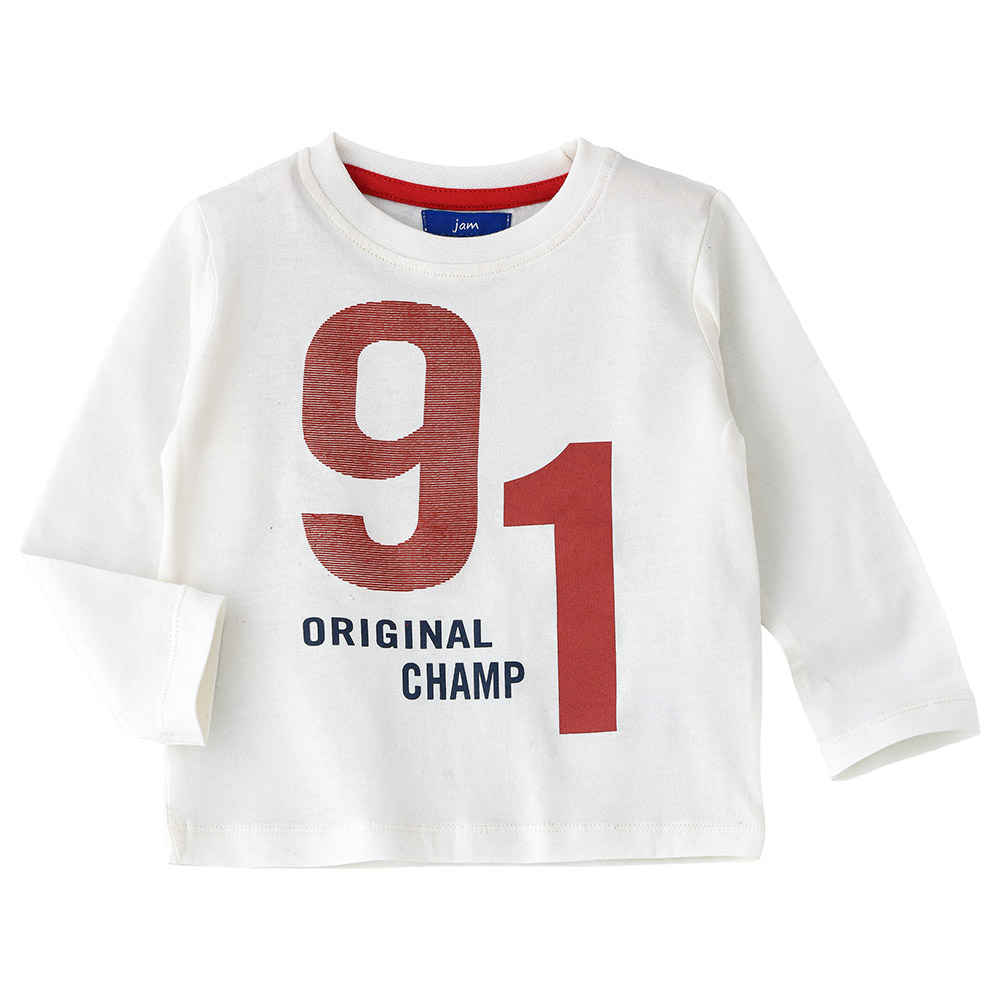 Jam 91 Original Full Sleeves Top - White
