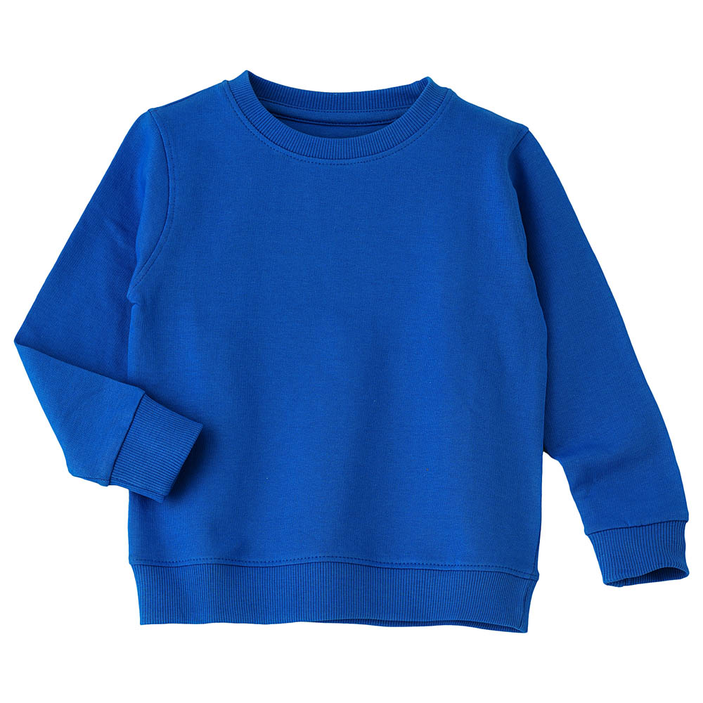 Jam Boys Basic Round Neck Sweat Top - Dark Blue