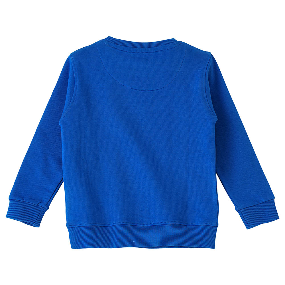 Jam Boys Basic Round Neck Sweat Top - Dark Blue