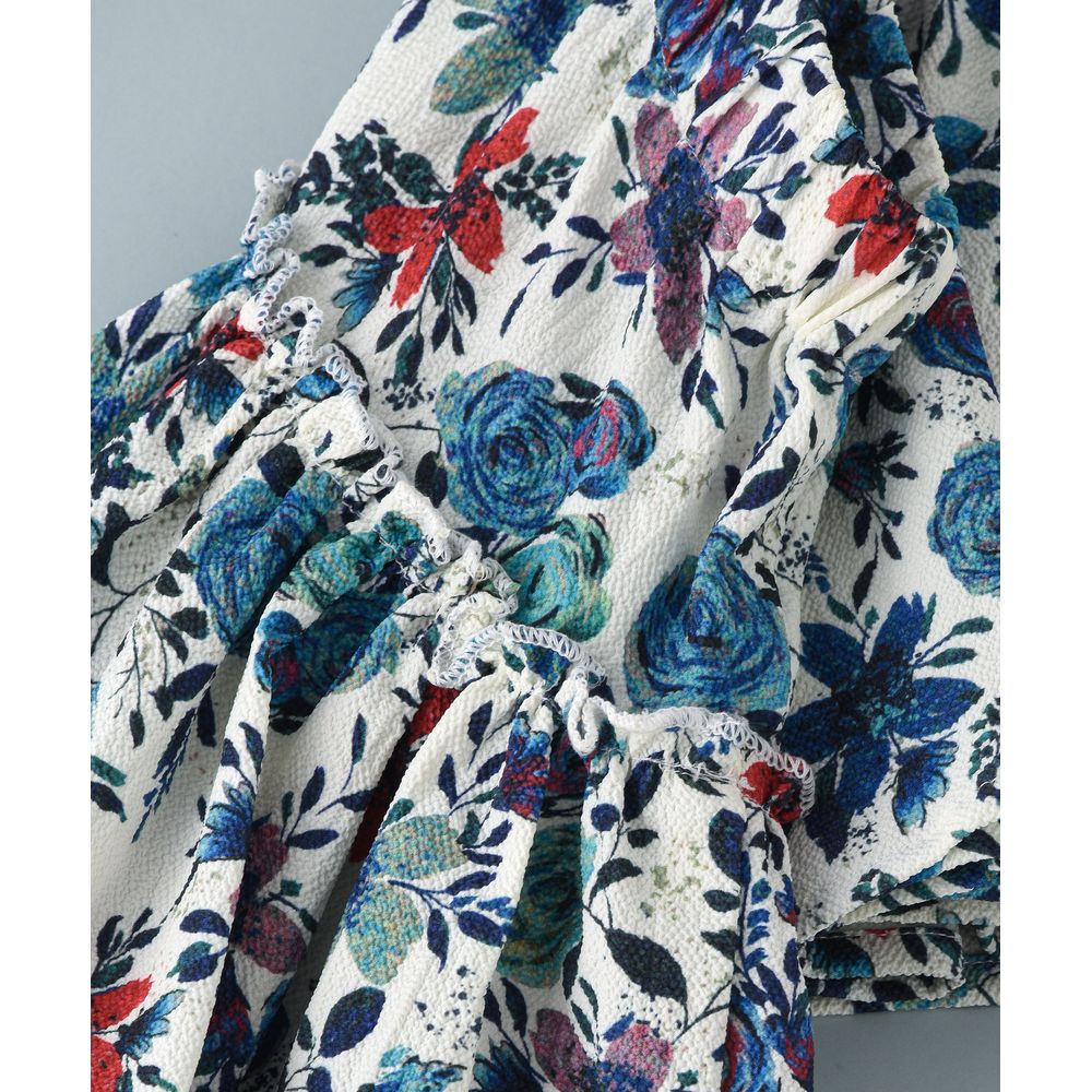 Jelliene Floral All-Over Print Woven Skirt