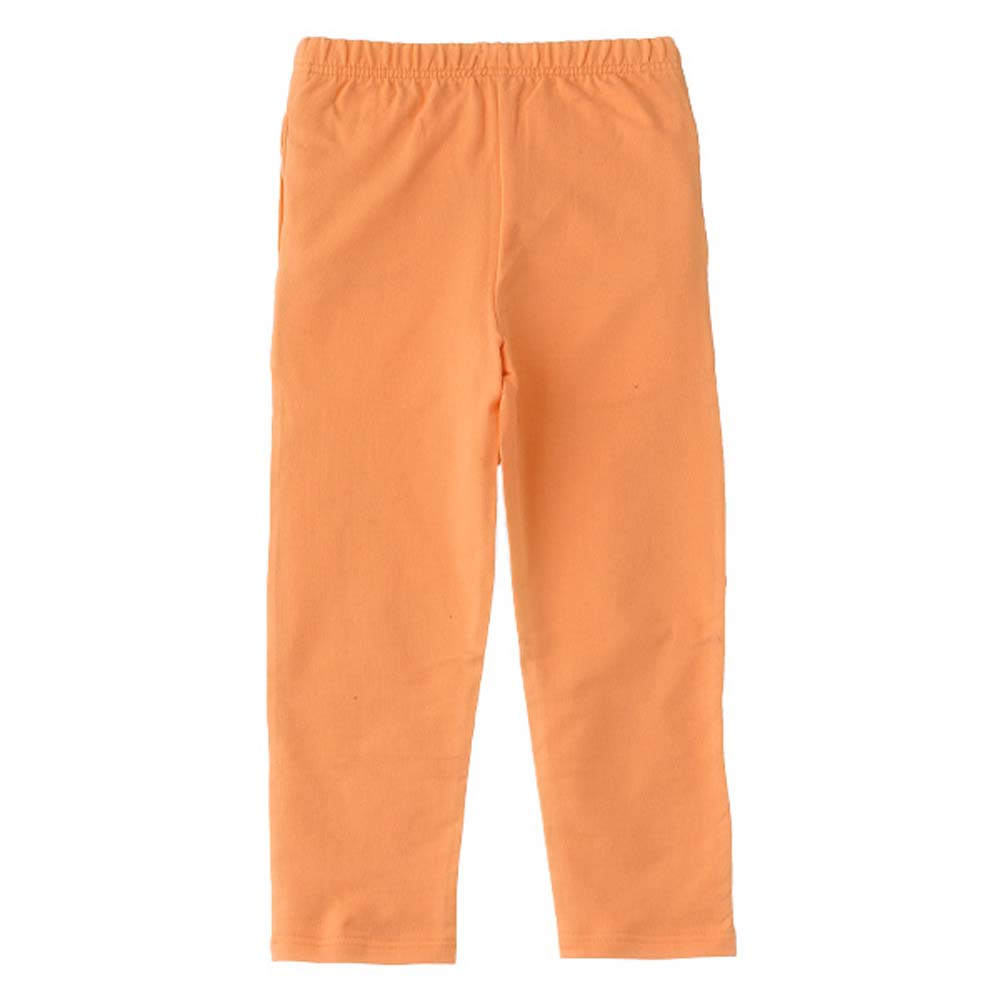 Jelliene Girls Knitted Jogger with Print - Orange