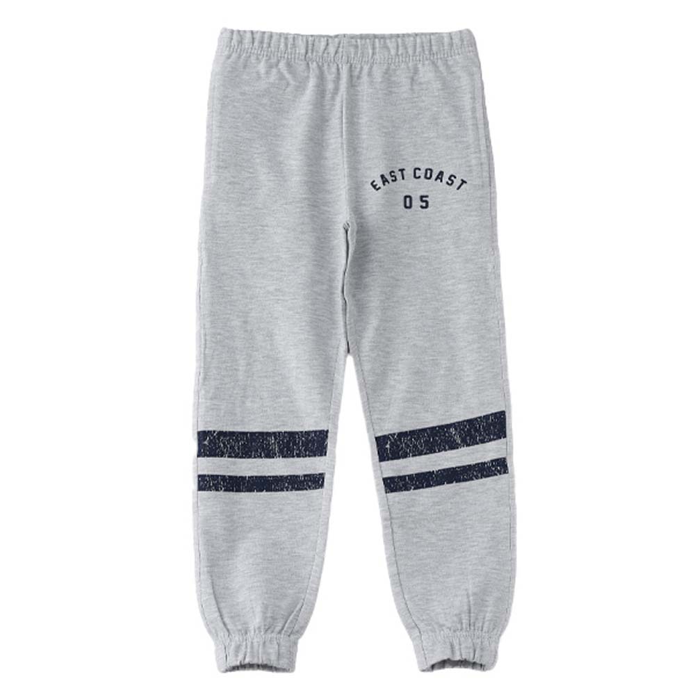 Jelliene Girls Knitted Jogger with Print - Grey