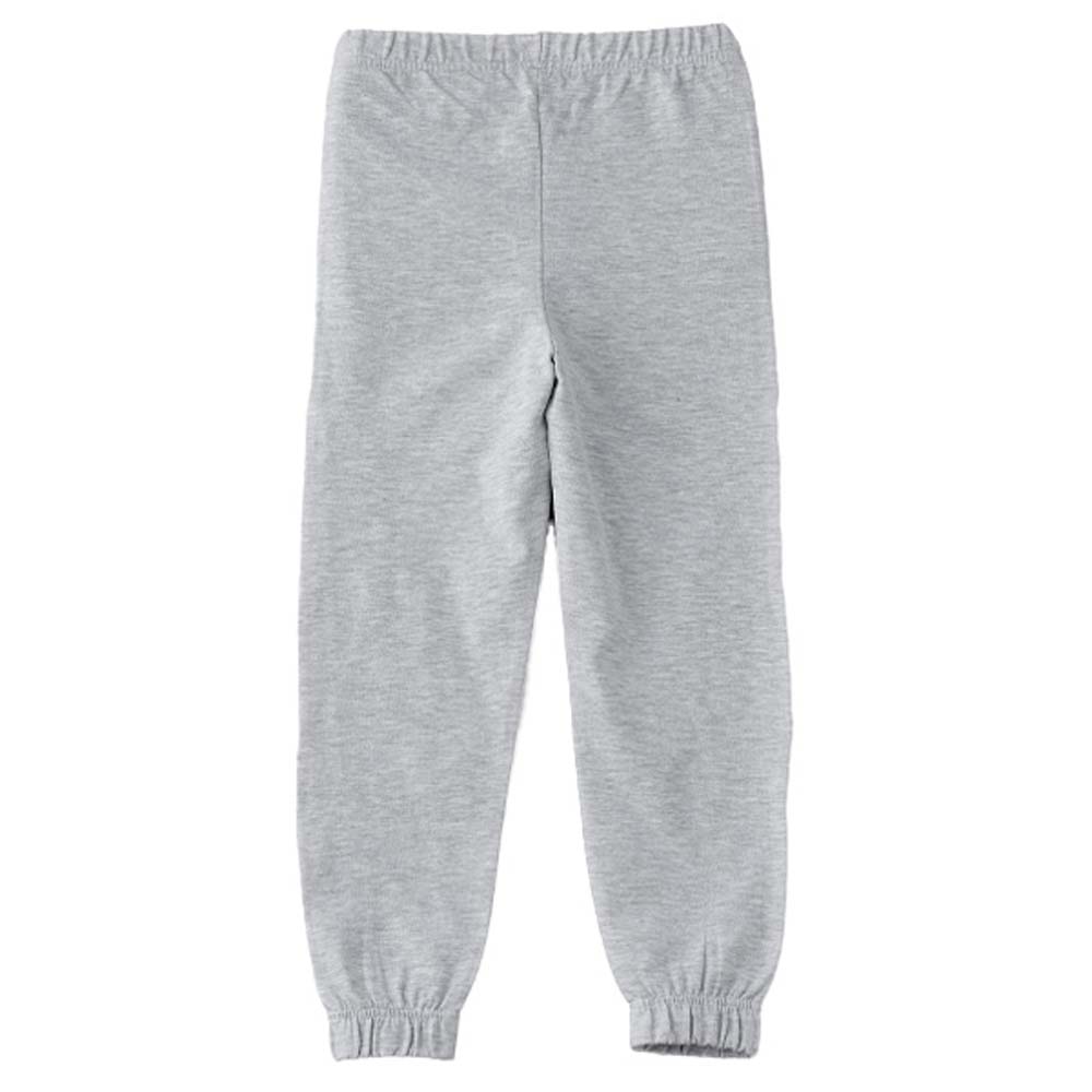 Jelliene Girls Knitted Jogger with Print - Grey