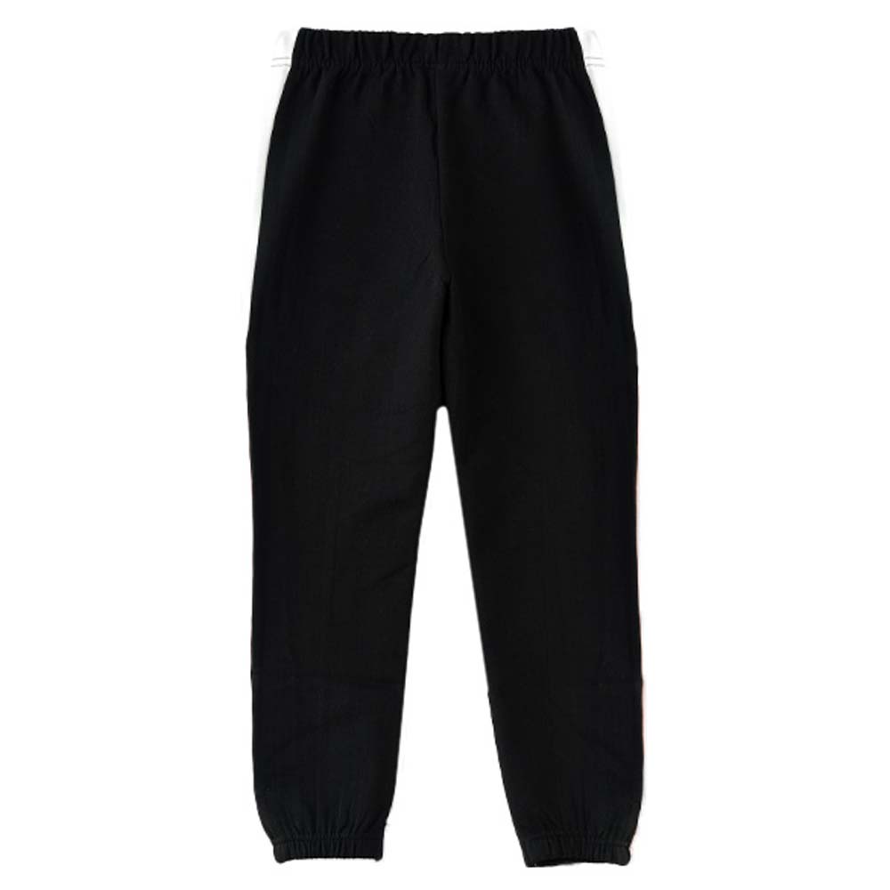 Jelliene Girls Jogger with Multi Stripes - Black