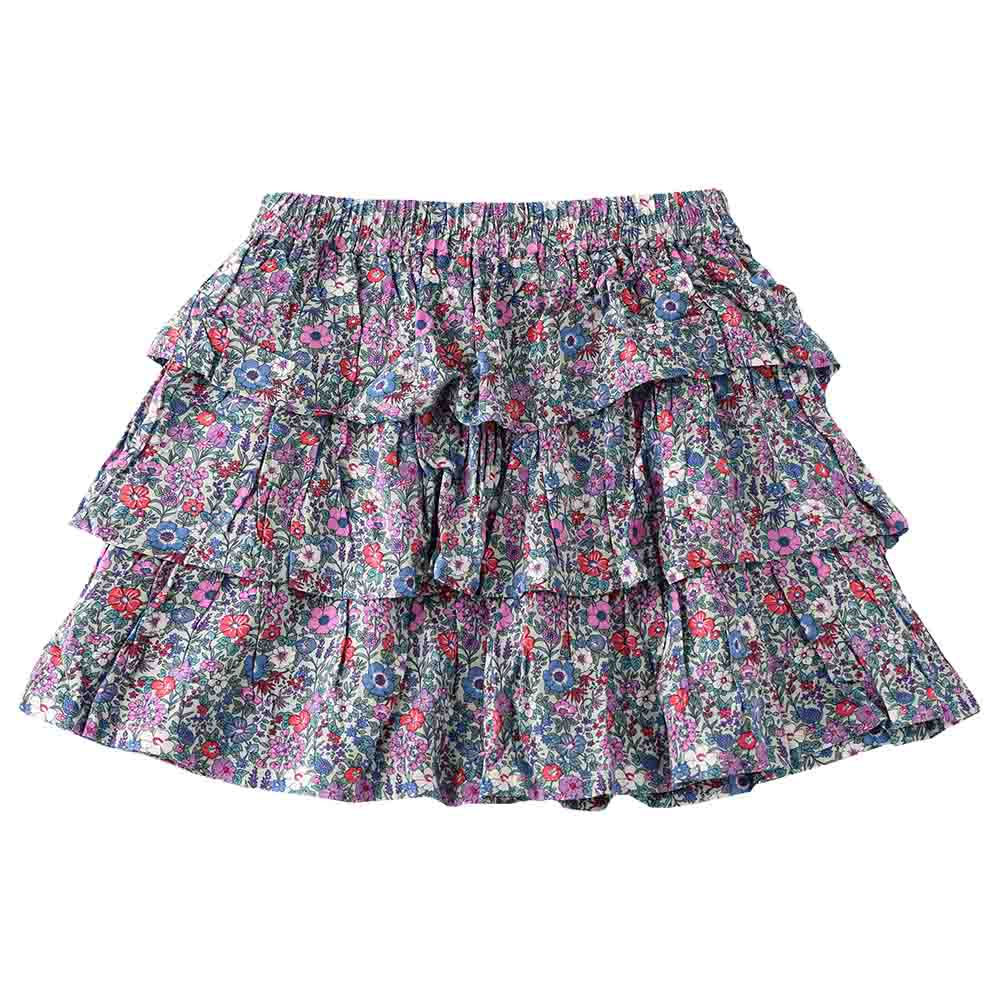Jelliene All-Over Print Woven Skirt