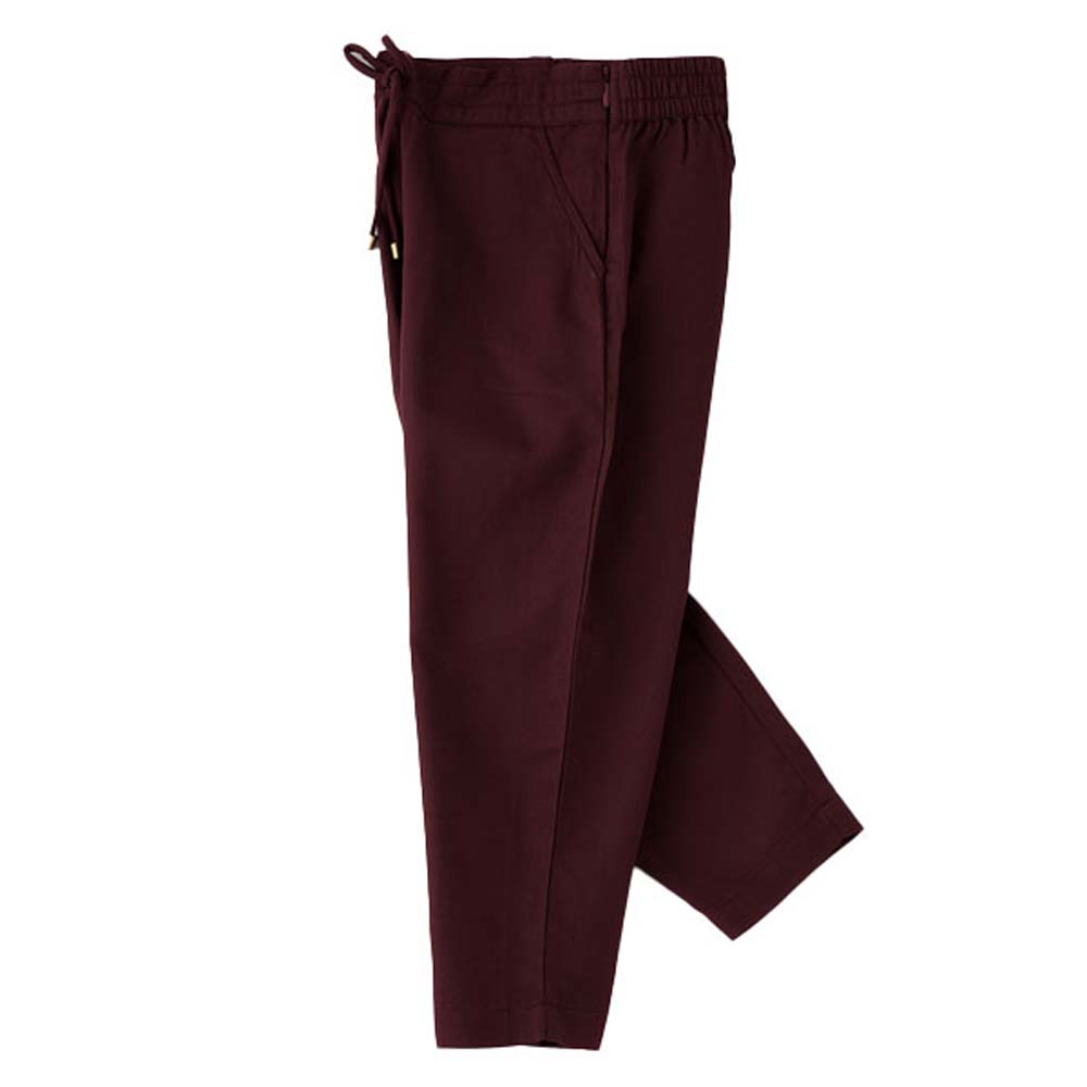 Jelliene Girls Woven Bottom with Draw Cord - Maroon