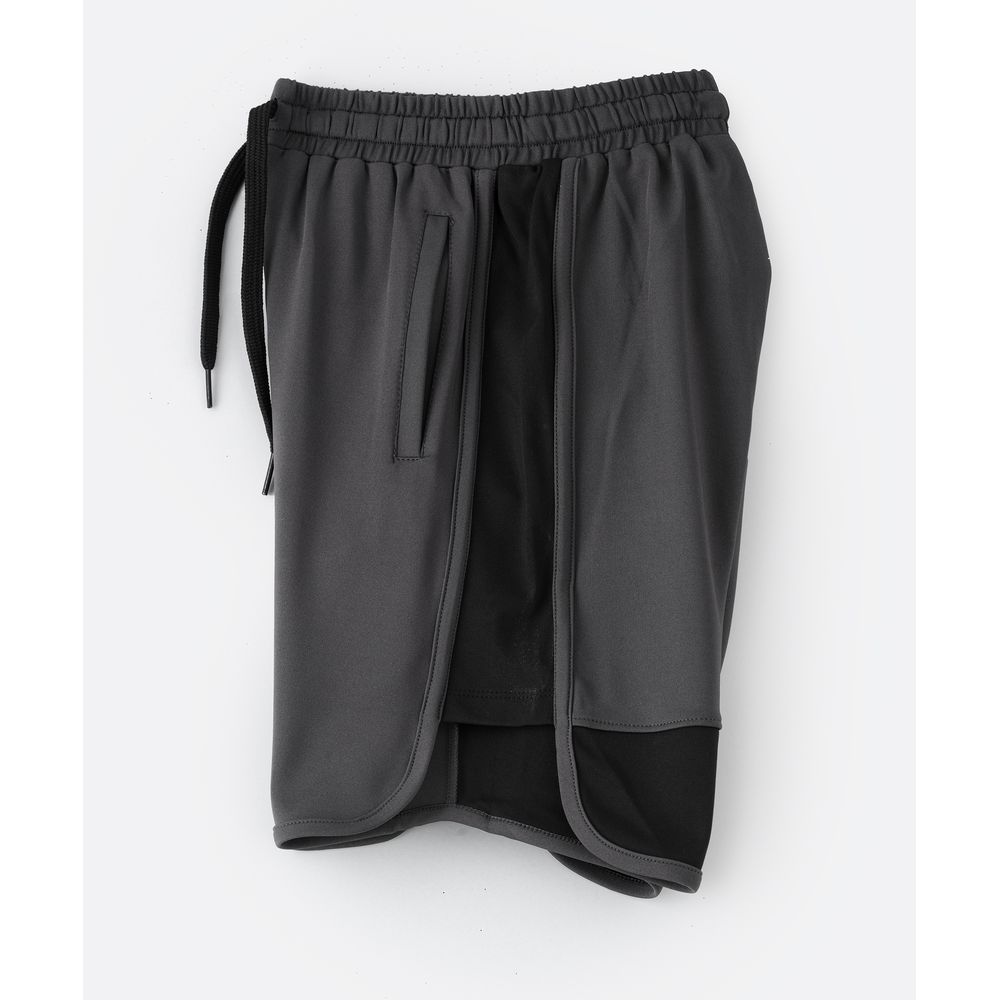Jam Knit Shorts with 2 Side Pockets - Grey