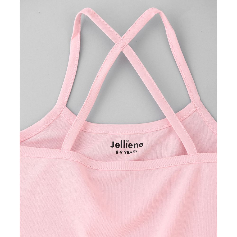 Jelliene Knit Printed Vest with Cami