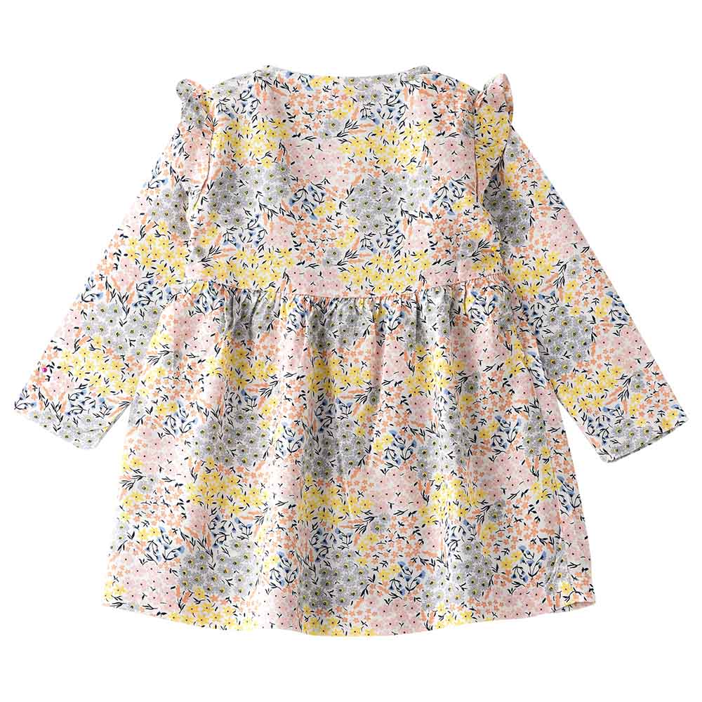 Jelliene All-Over Print Woven Top Floral
