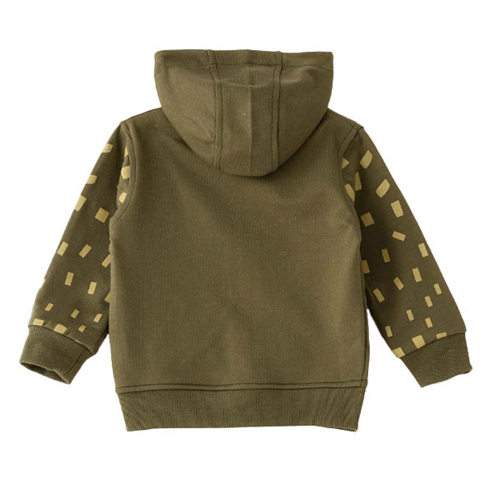 Jam Boys Knitted Jacket with Hoodie - Green
