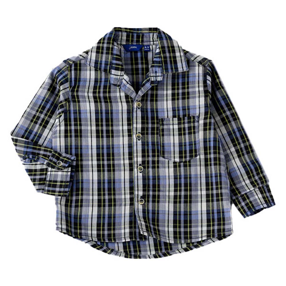 Jam Boys Woven Checks Shirt - Blue