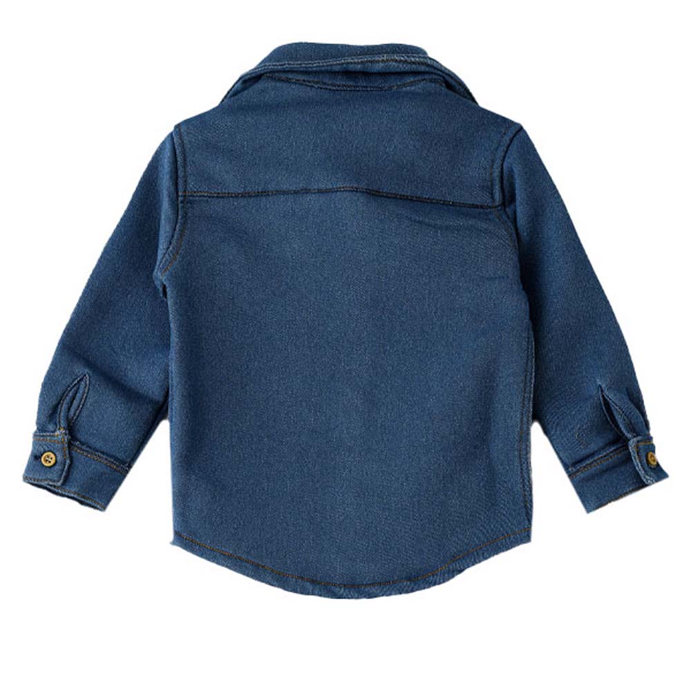 Jam Boys Denim Woven Shirt - Blue