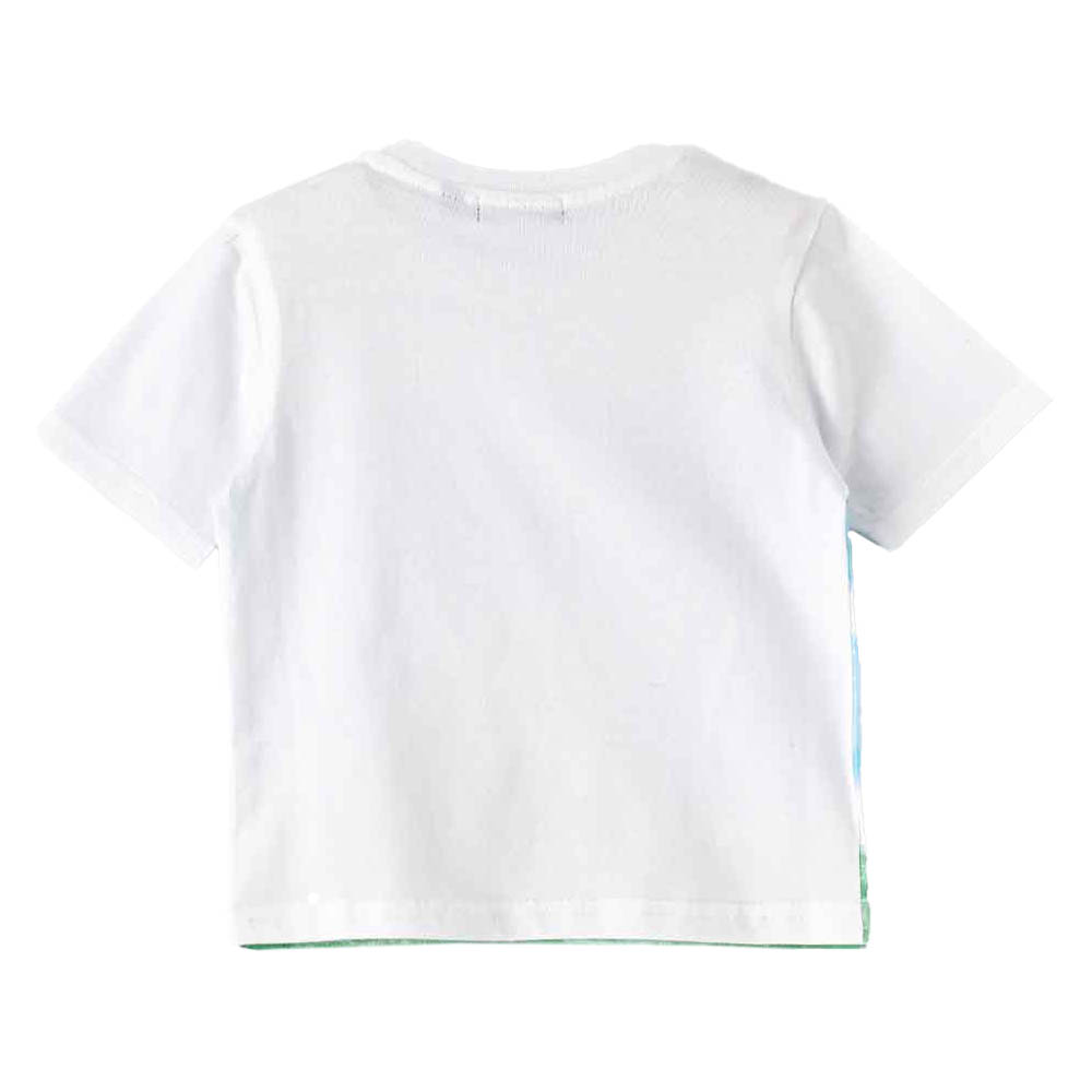 Jam Round Neck Short Sleeves Knit T-Shirt - White
