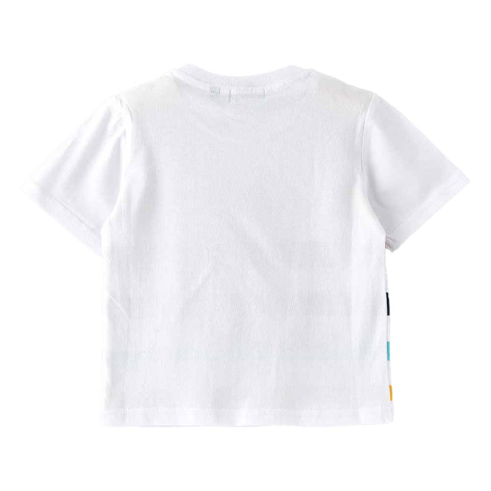 Jam Dino Print Short Sleeves T-Shirt - White