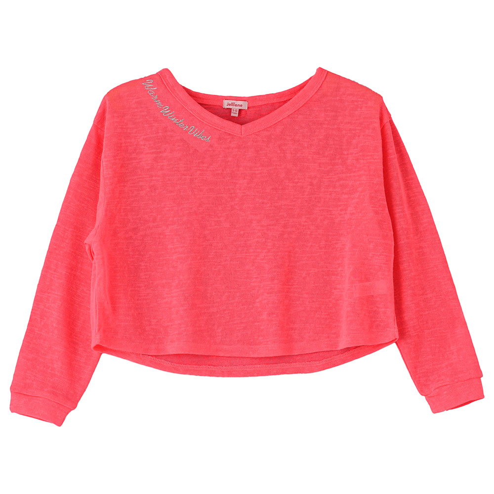 Jelliene Lt. Weight Sweater Neon - Pink