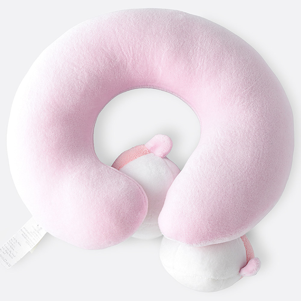 Tiny Hug - Baby Neck Pillow - Pink