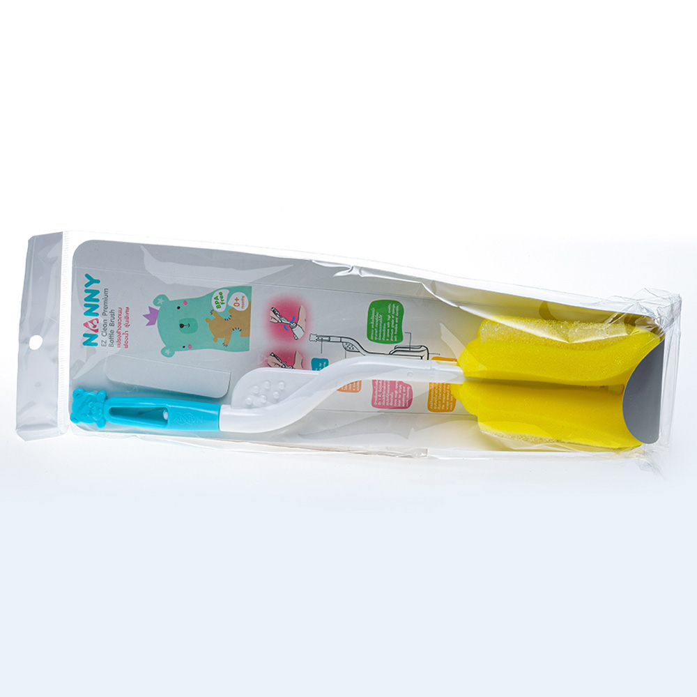 Uniq Kidz - Nanny Clean Premium Bottle Brush - Yellow