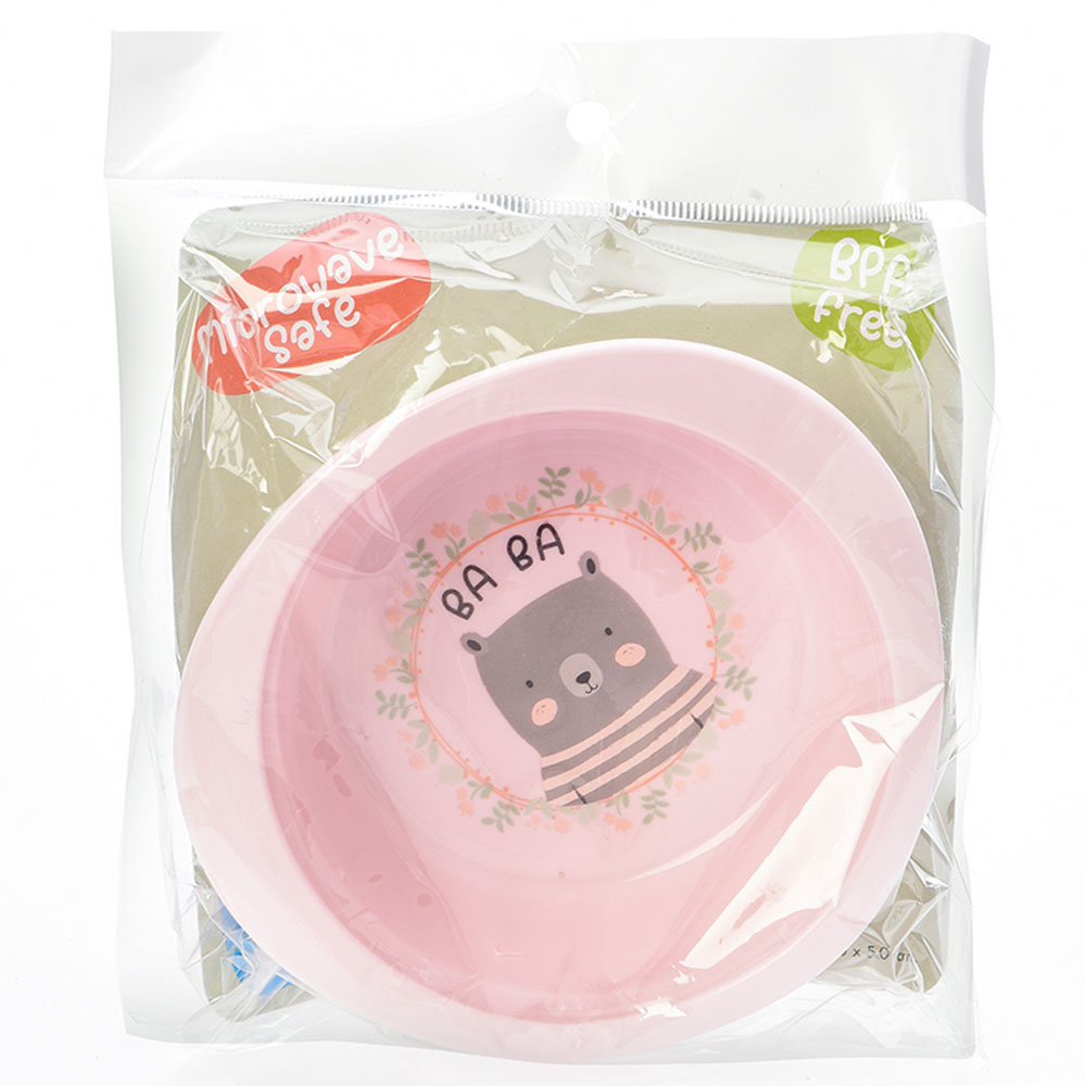 Uniq Kidz Nanny Bpa Free Bowl - Pink