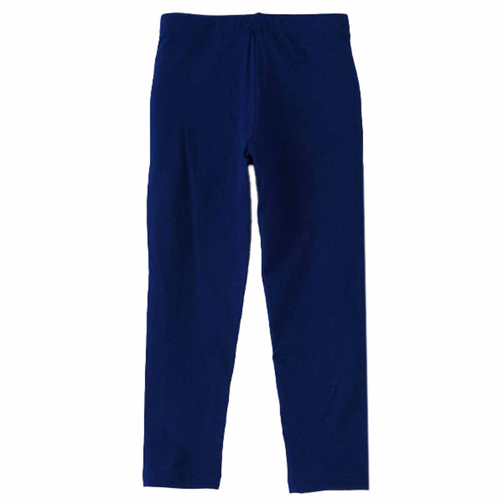Jelliene Floral Print Knitted Legging - Blue