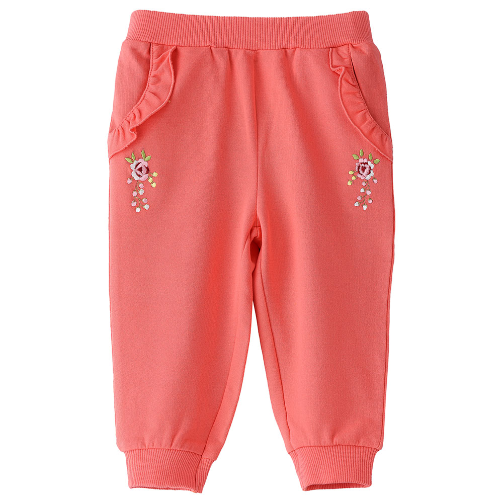 Jelliene Knit Jogger - Coral
