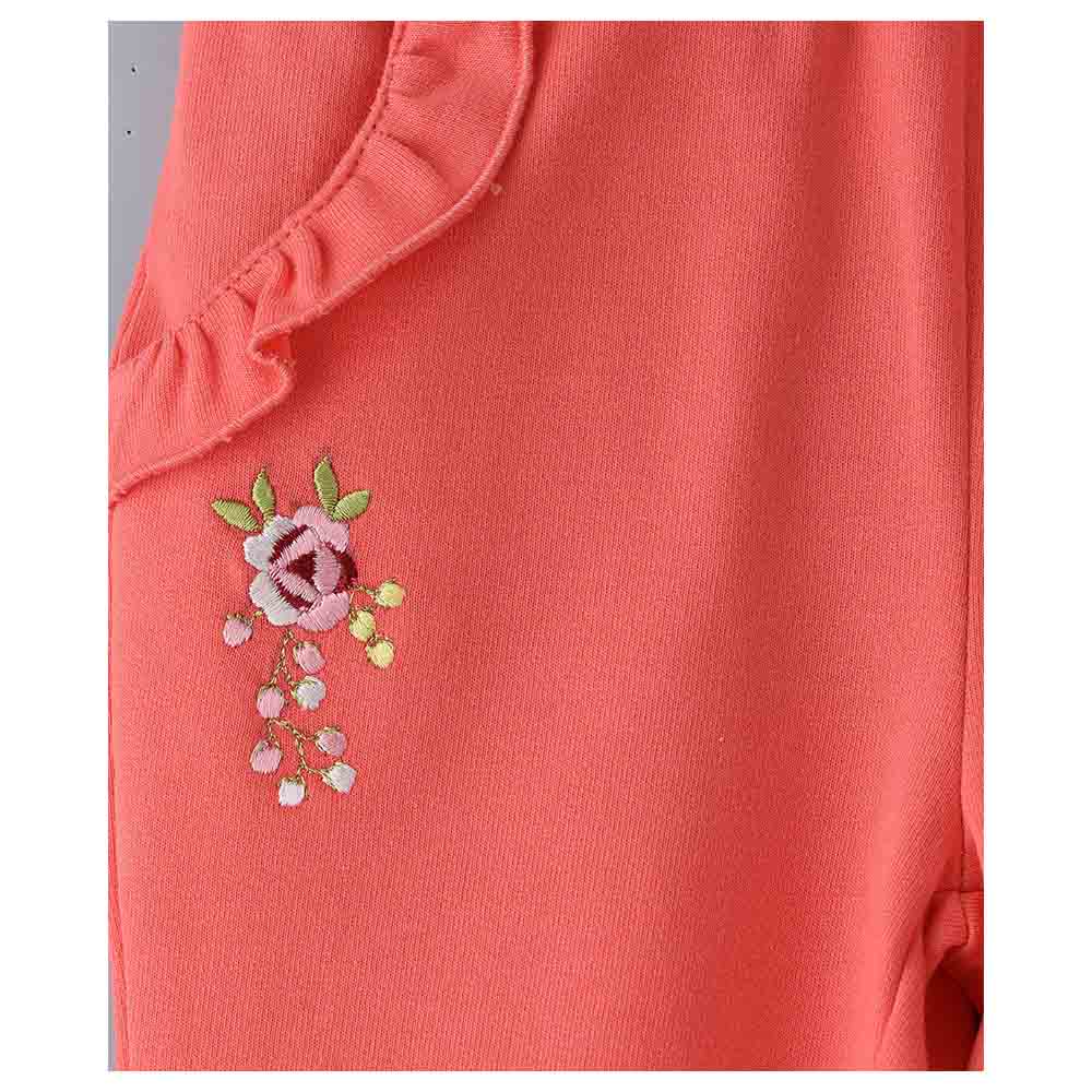Jelliene Knit Jogger - Coral