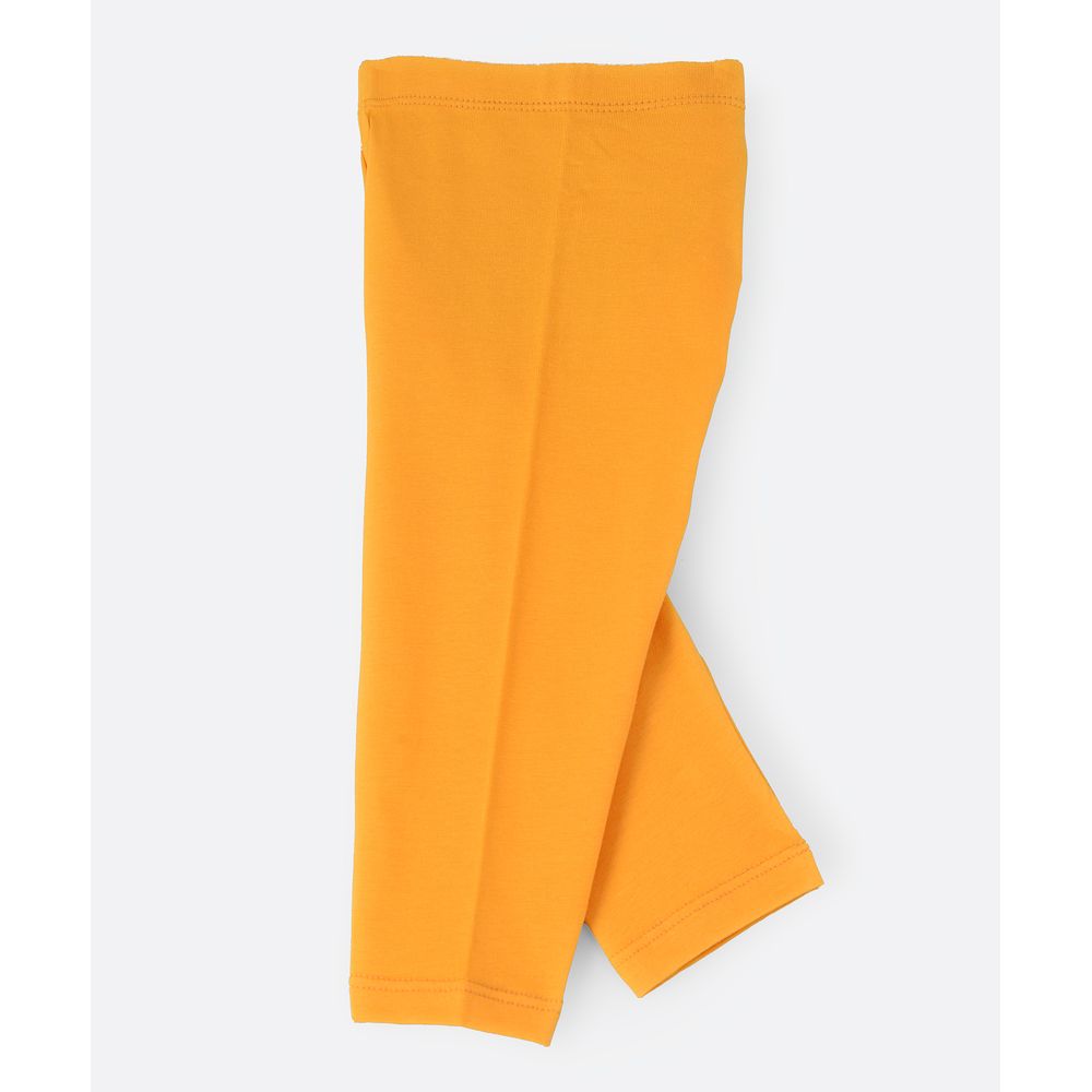 Jelliene Infant Knit Basic Legging - Yellow