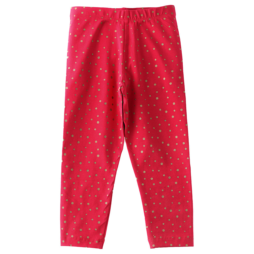 Jelliene Legging with Glitter - Pink