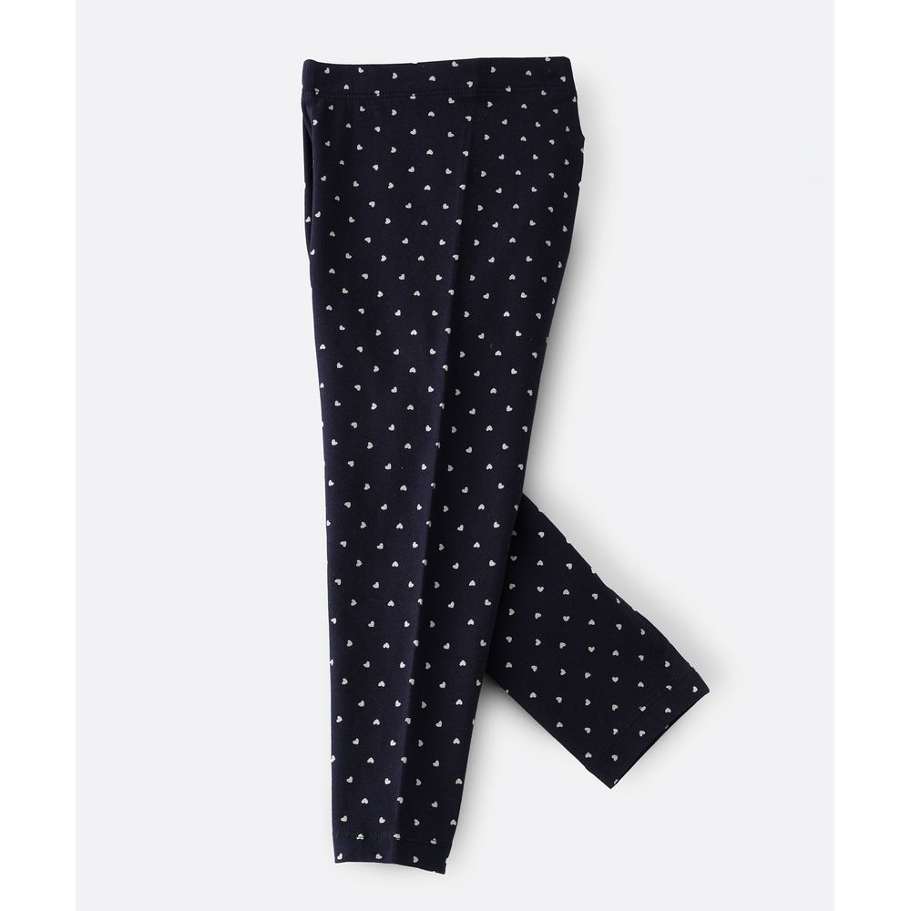 Jelliene Legging with Glitter - Navy