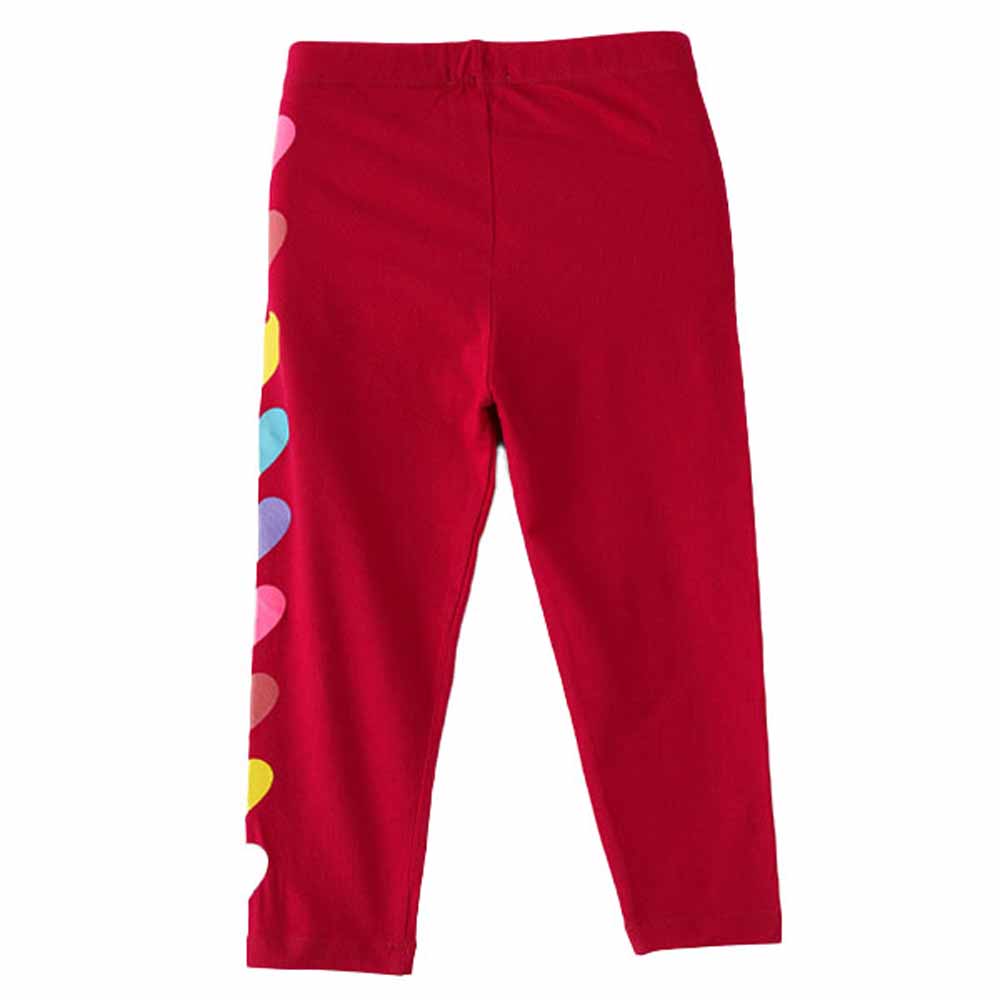 Jelliene Girls Legging with Side Seam Design - Pink