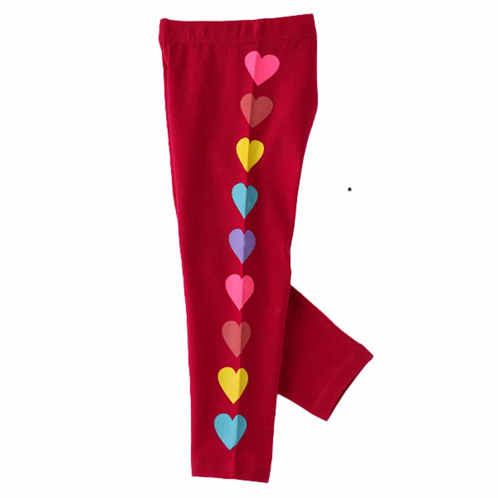Jelliene Girls Legging with Side Seam Design - Pink