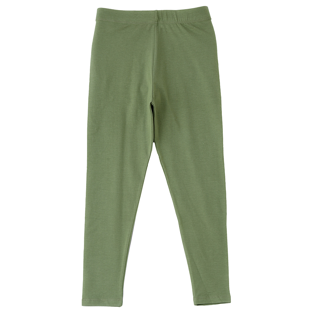 Jelliene Junior Knit Basic Legging - Olive