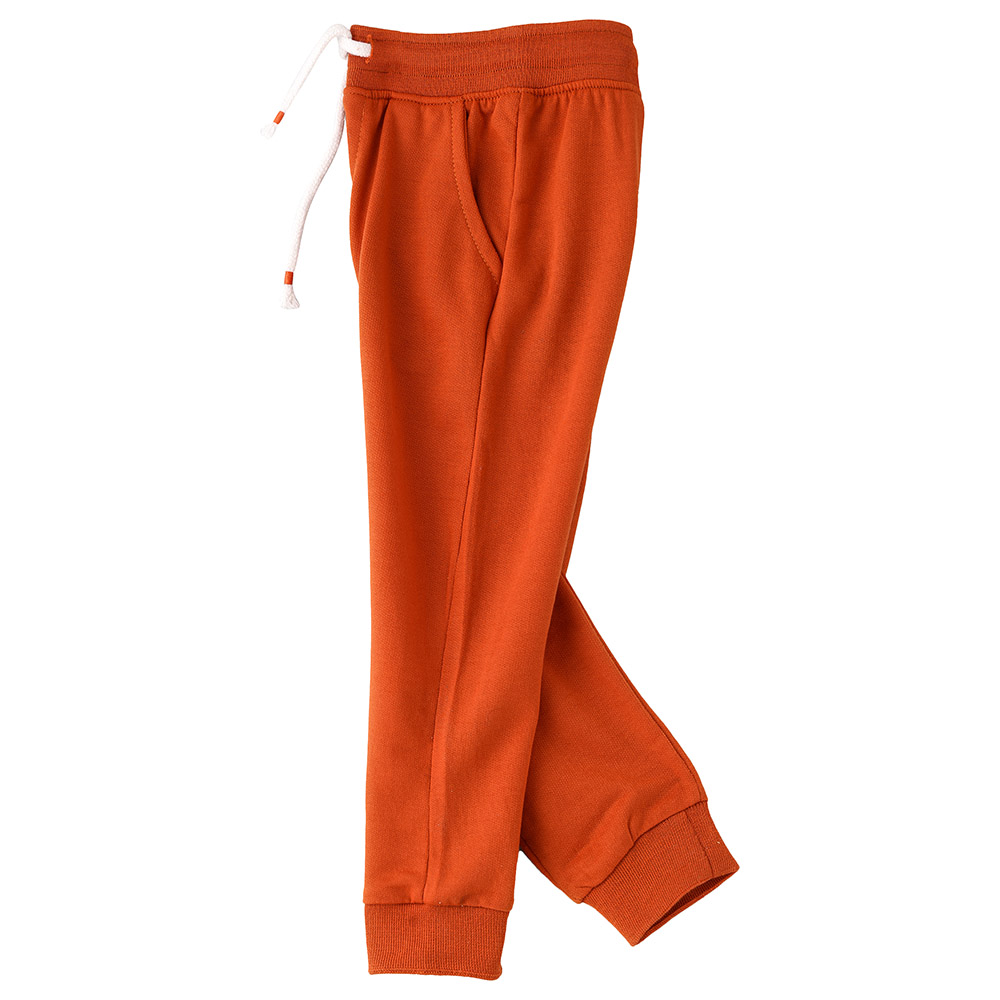 Jam Knit Jogger with Draw Cord - Orange
