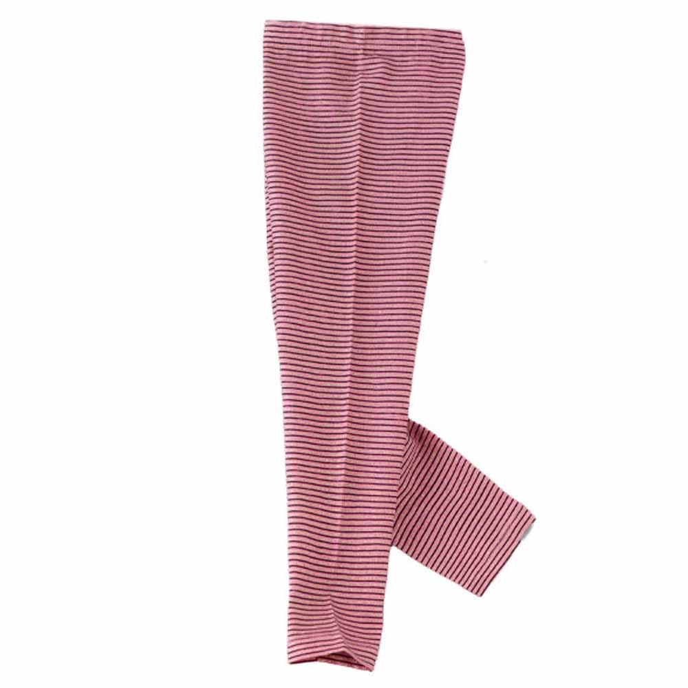 Jelliene Girls Legging with Lurex Stripe - Pink