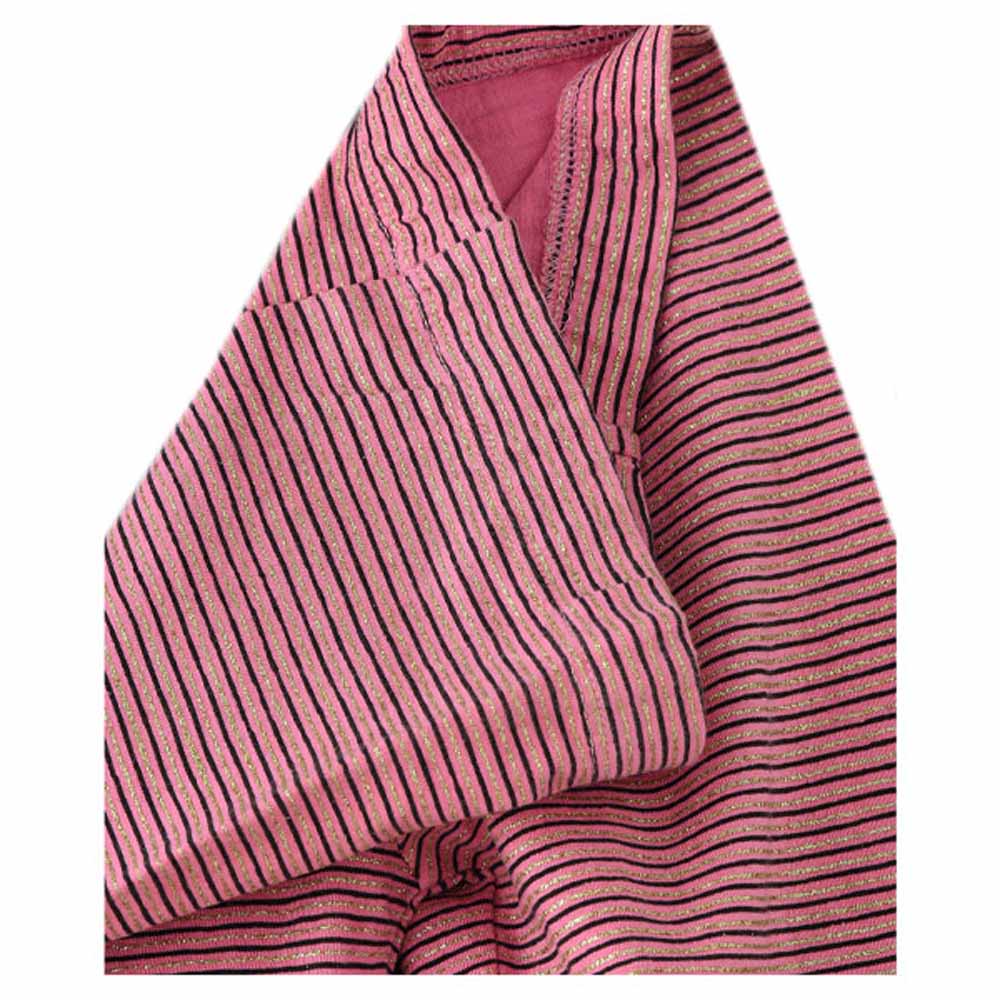 Jelliene Girls Legging with Lurex Stripe - Pink