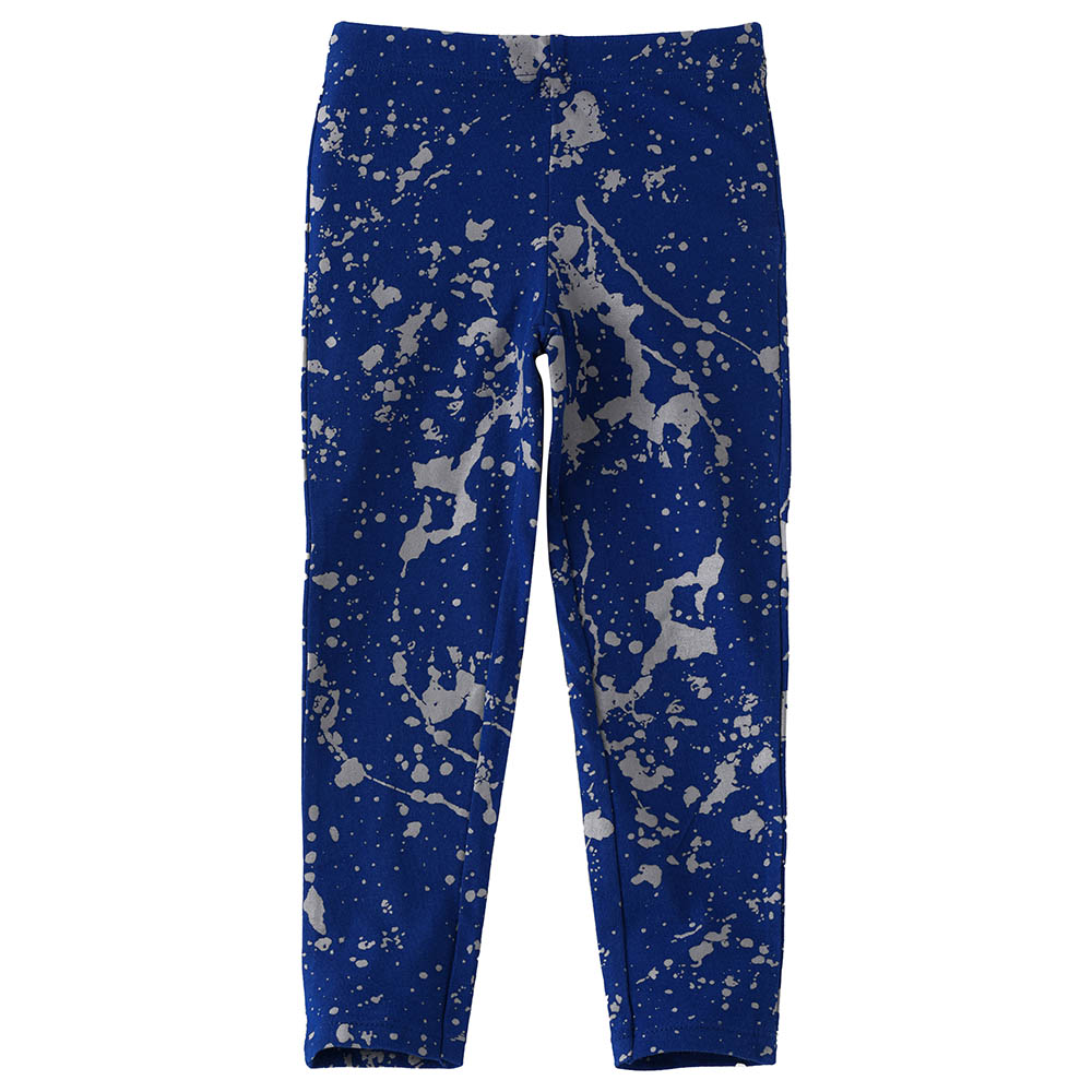Jelliene All-Over Print Fashion Legging - Blue