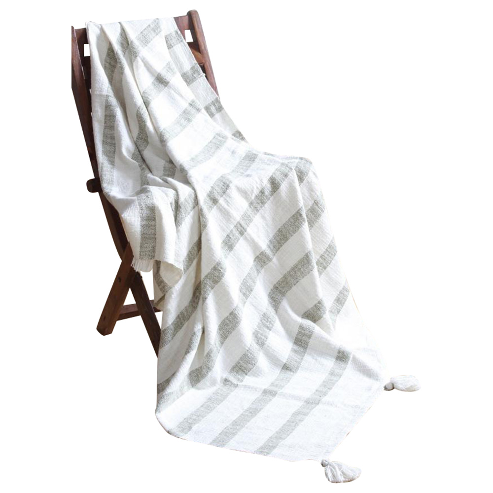 Cherrypick - Cotton Throw with Tassels - Assorted