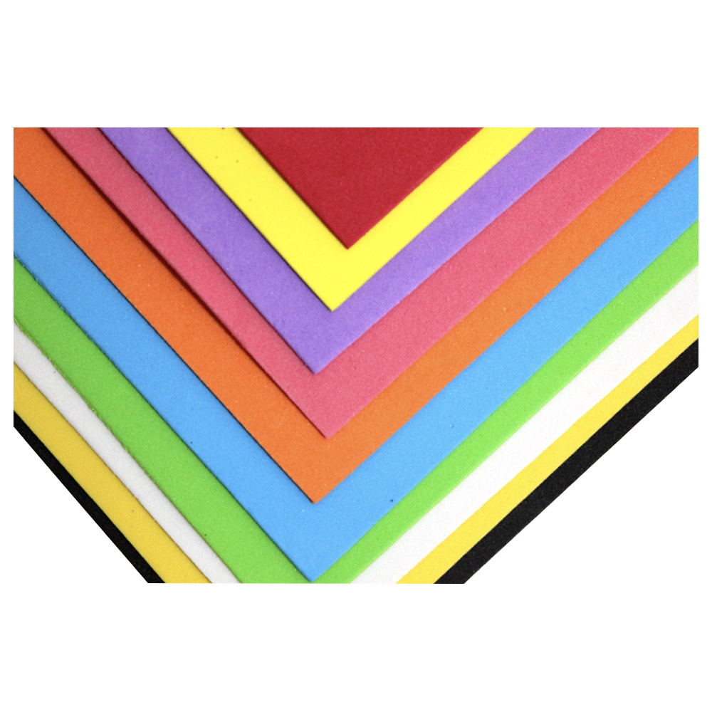 Mindset - Eva Colorful Foam Board Sheet 10pcs
