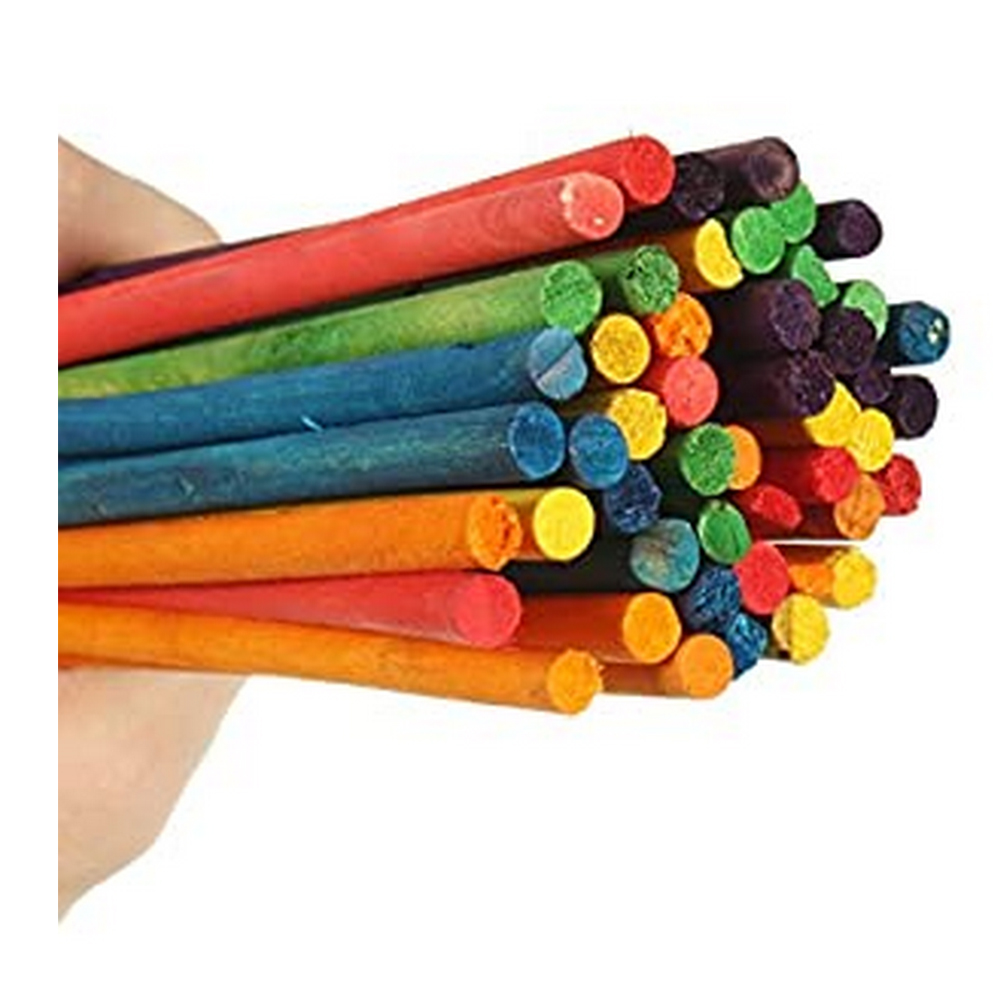 Mindset - Wooden Colorful Dowels Sticks 15cm 20pcs