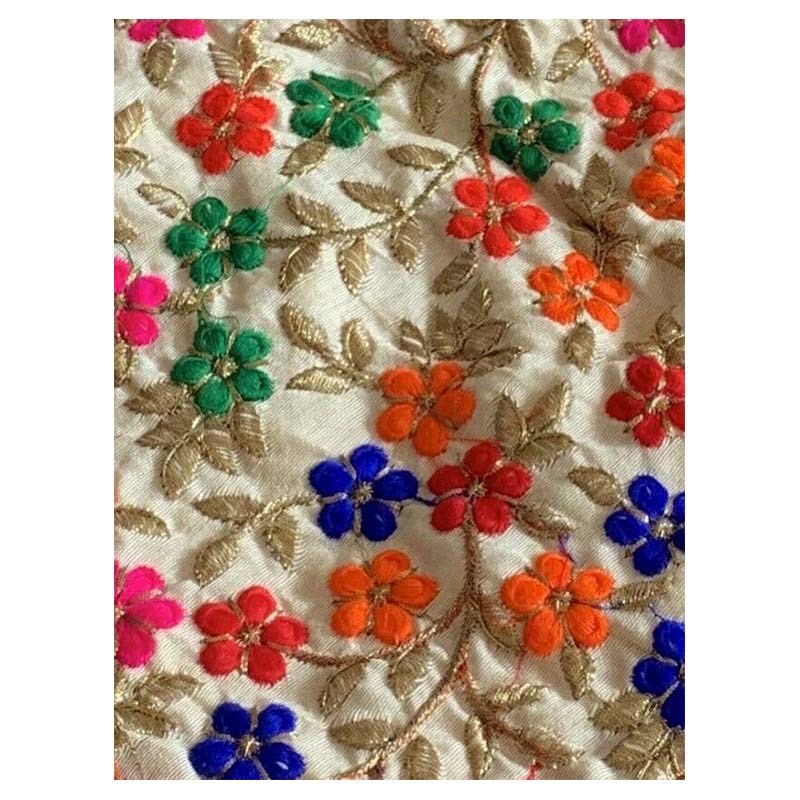 Kaf Craft - Set of 4 Handcrafted Ethnic Drawstring Bag/Purse - Assorted