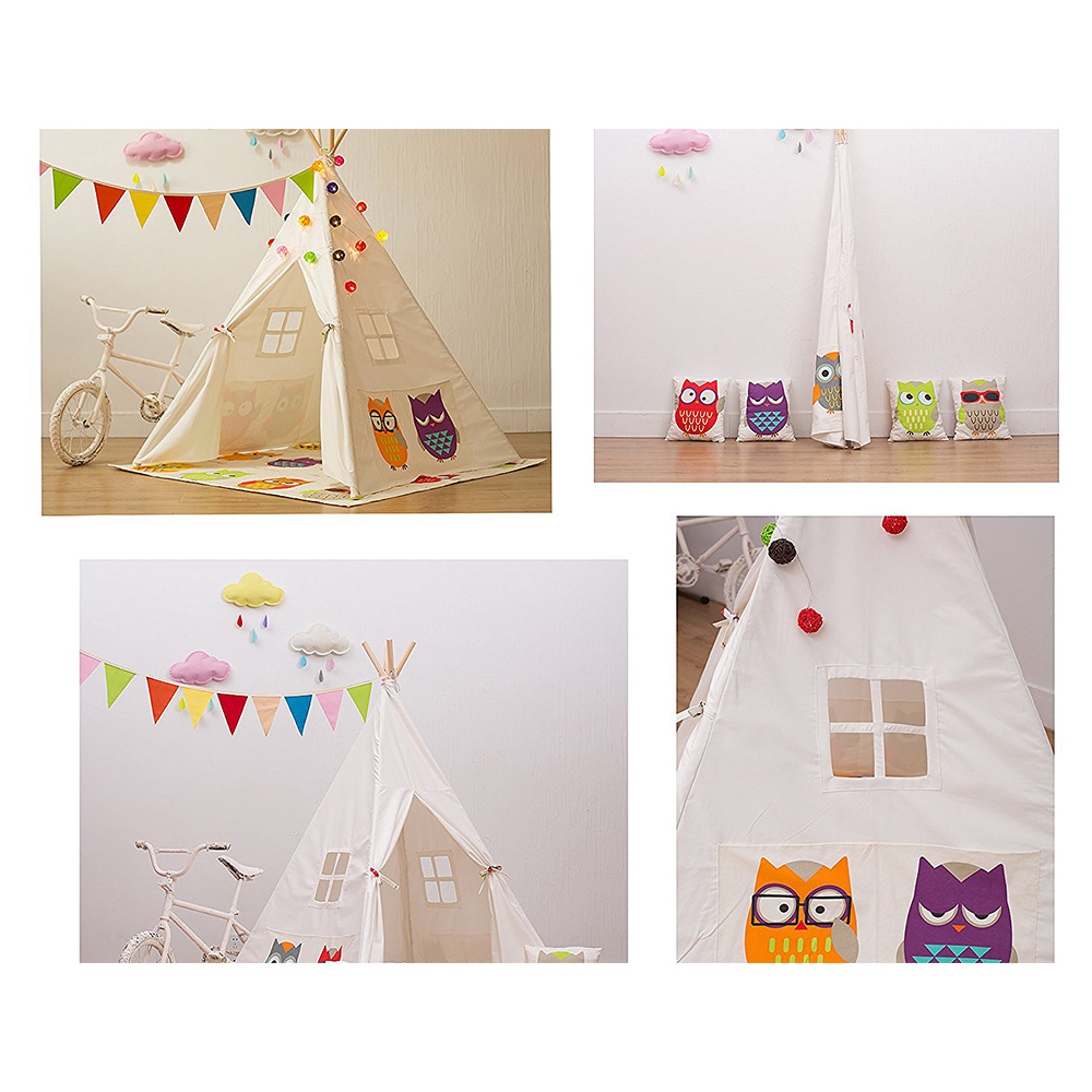 Mindset - Teepee Tent with Mat - Owl