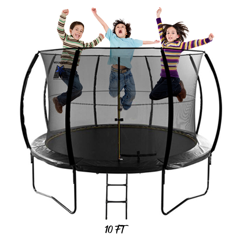 Megastar - Jump N Bounce 10Ft Trampoline with Net & Ladder