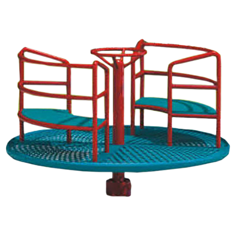 Megastar Lounge Disc Merry Go Round with Steering Wheel - Assorted Color