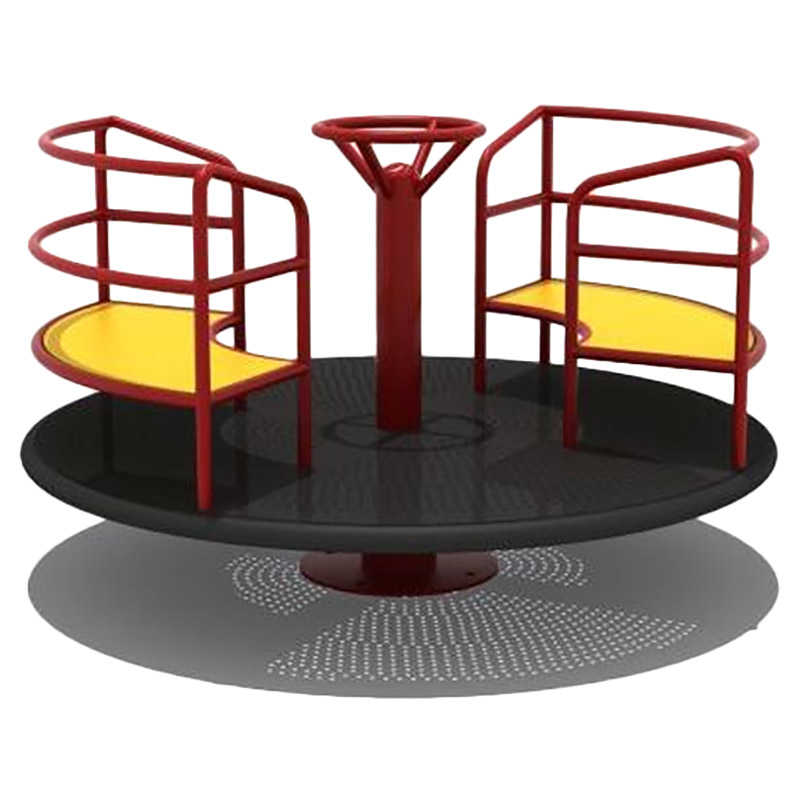 Megastar Lounge Disc Merry Go Round with Steering Wheel - Assorted Color