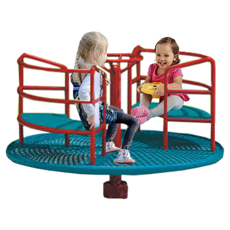 Megastar Lounge Disc Merry Go Round with Steering Wheel - Assorted Color